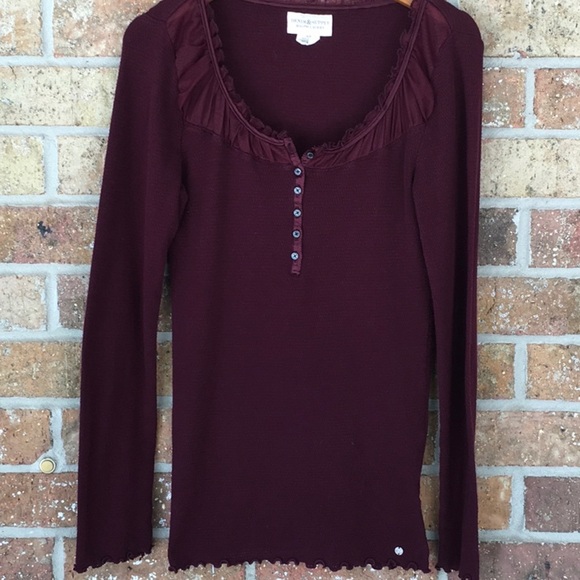 Ralph Lauren waffle weave top - Picture 1 of 4